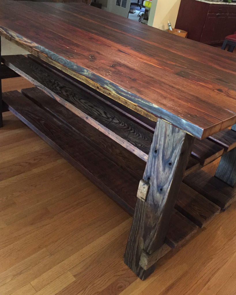 Farmhouse Table finished