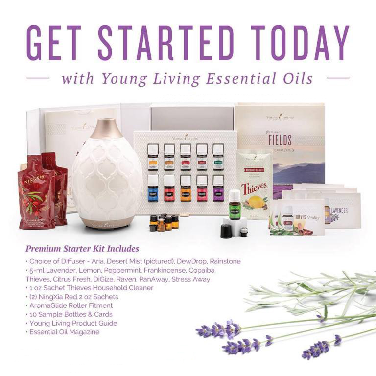 Premium Starter kit includes 12 essential oils